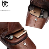 Cowhide Leather Sling Bag - Aelicy Global